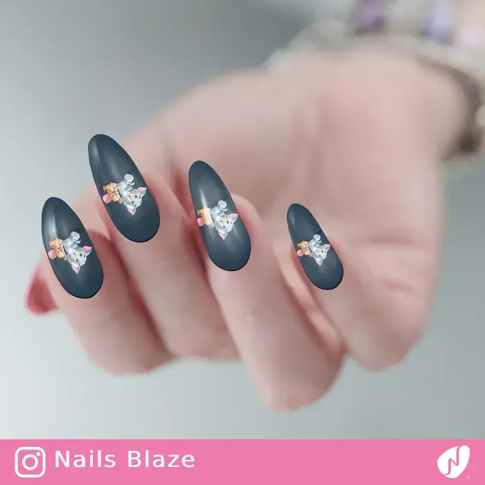 Tom and Jerry | Cartoon Nails - NB134